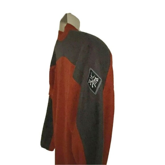 PRANA Mens Athletic 1/4 Zip Pullover Shirt XL Colorblock Stretch Logo USA Unisex - Picture 3 of 11